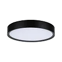 Paulmann LED Deckenleuchte / Badleuchte TEGA, IP44, 22.5W 3000/4000/6500K (White Switch) 1200lm, schaltbar, schwarz