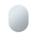 Paulmann LED Leuchtspiegel MIRRA, IP44, oval, 60 x 80cm, 22W 3000-6500K (WhiteSwitch), mit Touchdimmer + Heizfunktion, weiß