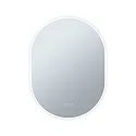 Paulmann LED Leuchtspiegel MIRRA, IP44, oval, 60 x 80cm, 22W 3000-6500K (WhiteSwitch), mit Touchdimmer + Heizfunktion, weiß