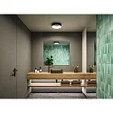 Paulmann LED Deckenleuchte / Badleuchte CASCA, IP44, 30cm, 230V, 18W 3000/4000/6500K (White Switch) 1500lm, schaltbar, schwarz
