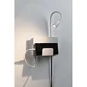 Paulmann LED Wandleuchte HALINA LED Leseleuchte, 3,5W, 2700K, 200lm, 230V, IP20, mit USB-C Anschluss, weiß