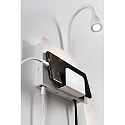 Paulmann LED Wandleuchte HALINA LED Leseleuchte, 3,5W, 2700K, 200lm, 230V, IP20, mit USB-C Anschluss, weiß