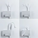 Paulmann LED Wandleuchte HALINA LED Leseleuchte, 3,5W, 2700K, 200lm, 230V, IP20, mit USB-C Anschluss, weiß