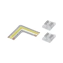 Paulmann Zubehör für LED Strip MAXLED 500 EDGE FULL-LINE COB 90°, Ecke, 0,35W, 24V, 2700-6500K, silber