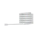 Paulmann LED Strip MAXLED 1000 FULL-LINE COB, Basis Set 1,5m, 15,5W, 230/24V, 2700-6500K, Tunable White, silber