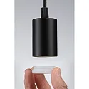 Paulmann pendant luminaire RAVI IP44 adjustable E27 IP44, black