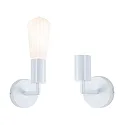 Paulmann Badezimmer-Wandleuchte RAVI, IP44, 230V, 1x E27 (Mix & Match), Metall, weiß