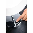 Paulmann LED Kosmetik-Spiegel MASUA, IP44, Stand-Version, 6W 2700/4000/6500K (WhiteSwitch), CRi < 90, mit Steckerkabel, neigbar, Chrom