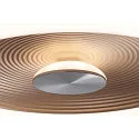 Paulmann LED Wand-/Deckenleuchte VOLEA, IP44, direkt / indirekt,  Ø 40cm, 25W 3000K 1300lm, dimmbar, schwarz / Gold