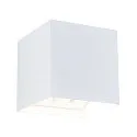 LED Akku Wandleuchte NYARA UP&DOWN, eckig, 2x 1W, 3000K, 330lm, IP44, weiß