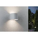 Paulmann LED Akku Wandleuchte NYORA UP&DOWN, rund, 2x 1W, 3000K, 330lm, IP44, weiß