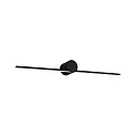 Paulmann wall luminaire SAVA IP44, black matt 