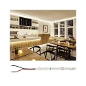 Paulmann LED Stripe PRO STRIP SILVER P75, 5m, 23W, 700lm/m, 24V DC, 2700K, IP20