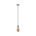Paulmann pendant luminaire NEORDIC TILLA 1 flame E27 IP20, aluminium dimmable