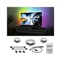 Paulmann LED Strip 55 Zoll, 2m, 3,5W, dimmbar, schwarz, farbwechsel RGB