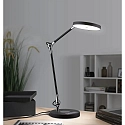 Paulmann LED Schreibtisch-Leuchte NUMIS QI, mit Qi-Ladefunktion, 11W 2700-6500K (White Switch) 1000lm, verstellbar, dimmbar, schwarz