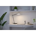 Paulmann LED Schreibtisch-Leuchte NUMIS QI, mit Qi-Ladefunktion, 11W 2700-6500K (White Switch) 1000lm, verstellbar, dimmbar, schwarz