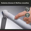 Paulmann desk lamp FLEXBAR CCT Switch, adjustable, with touch dimmer IP20, white dimmable