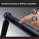 Paulmann desk lamp FLEXBAR CCT Switch, adjustable, with touch dimmer IP20, black dimmable