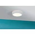 Paulmann HomeSpa LED Panel AVIAR, direkt/indirekt, IP44, Ø 22cm, 230V, dimmbar, 13W 3000K, Weiß