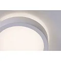 Paulmann HomeSpa LED Panel AVIAR, direkt/indirekt, IP44, Ø 22cm, 230V, dimmbar, 13W 3000K, Weiß