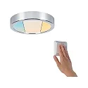Paulmann LED Badleuchte AVIAR WhiteSwitch HomeSpa, IP44, 230V, Kunststoff, chrom, Ø 22cm, 13W 2700|4000|6500K