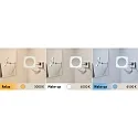 Paulmann LED Kosmetikspiegel JORA, IP44, 230V, 3.3W 2700/4000/6500K (WhiteSwitch) 60lm, mit Touch-Schalter, Chrom / weiß