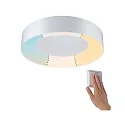Paulmann ceiling luminaire HOMESPA CASCA LED large, CCT Switch IP44, white dimmable