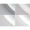 Paulmann LED Leuchtspiegel MIRRA, IP44, rund, Ø 60cm, 45W 3000/4000/6500K (WhiteSwitch), mit Touch-Dimmer + Heizfunktion, weiß