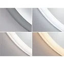 Paulmann LED Leuchtspiegel MIRRA, IP44, rund, Ø 60cm, 45W 3000/4000/6500K (WhiteSwitch), mit Touch-Dimmer + Heizfunktion, weiß