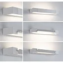 Paulmann wall luminaire LUCILLE WL IP44, white dimmable