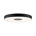 LED Deckenleuchte PURIC PANE II 3STEP DIM, Up/Down, Ø 40cm, 25W 2700K 1600lm, dimmbar, schwarz / grau