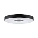 Paulmann LED Deckenleuchte PURIC PANE II 3STEP DIM, Up/Down, Ø 40cm, 25W 2700K 1600lm, dimmbar, schwarz / grau