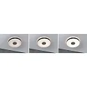 Paulmann LED Deckenleuchte PURIC PANE II 3STEP DIM, Up/Down, Ø 40cm, 25W 2700K 1600lm, dimmbar, schwarz / grau