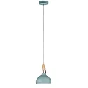 Paulmann Paulmann Pendant luminaire Neordic Juna 1 flame, soft green/copper/wood, 16cm
