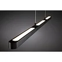 LED Pendelleuchte LENTO, Up/Down, dimmbar, schwarz, 40W 2700K