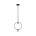 Paulmann Pendelleuchte NEORDIC Urban Jungle TASJA, E27 max. 20W, Metall / Glas, Schwarz / Kupfer