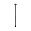 Paulmann Pendant luminaire LARUS, IP44, 230V E27 max. 20W, metal, black chrome