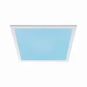 Paulmann LED Panel AMARIS ZigBee RGBW, 59.5 x 29.5mm, Aufbau, Metall, Weiß matt, 35W RGB + 2700K 4000lm