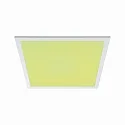 Paulmann LED Panel AMARIS ZigBee RGBW, 59.5 x 29.5mm, Aufbau, Metall, Weiß matt, 35W RGB + 2700K 4000lm
