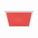 Paulmann LED Panel AMARIS ZigBee RGBW, 59.5 x 29.5mm, Aufbau, Metall, Weiß matt, 35W RGB + 2700K 4000lm