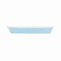 Paulmann LED Panel AMARIS ZigBee RGBW, 119.5 x 29.5mm, Aufbau, Metall, Weiß matt, 35W RGB + 2700K 4100lm