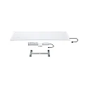 Paulmann LED Panel AMARIS ZigBee RGBW, 119.5 x 29.5mm, Aufbau, Metall, Weiß matt, 35W RGB + 2700K 4100lm