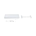 Paulmann LED Aufbau-Panel VELORA, 60cm, 230V, 33W 3000K 2660lm, nicht dimmbar, Weiß matt