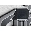 Paulmann LED Solar-Hausnummer, IP44, indirekt, 3000K, 20lm, Akku wechselbar, schwarz, Ziffer 1