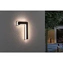 solar house number light with accumulator, indirect IP44