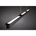 SmartHome LED Pendelleuchte LENTO ZigBee, 230V, 43W 2700-6500K (Tunable White) 3x2100lm, schwarz matt