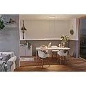 Paulmann SmartHome LED Pendelleuchte LENTO ZigBee, 230V, 43W 2700-6500K (Tunable White) 3x2100lm, weiß matt