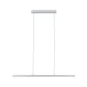LED Pendelleuchte LENTO DIM, Up/Down, 230V, 42W 2700K 1800lm, dimmbar, Alu / Kunststoff, Chrom matt