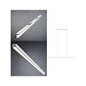 Paulmann LED Pendelleuchte LENTO DIM, Up/Down, 230V, 42W 2700K 1800lm, dimmbar, Alu / Kunststoff, Weiß